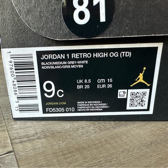Jordan 1 Retro High OG (TD) - Picture 6 of 6